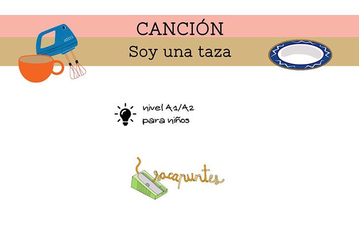 Canción infantil: Soy una taza