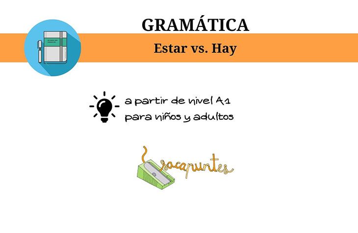 Estar vs Hay