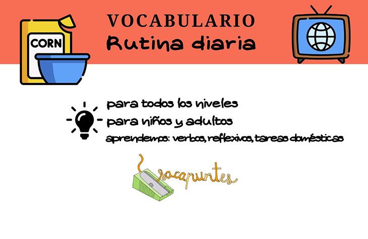 Rutina diaria (Vocabulario)