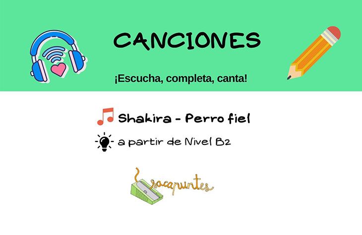 Canción: Shakira (Perro Fiel)